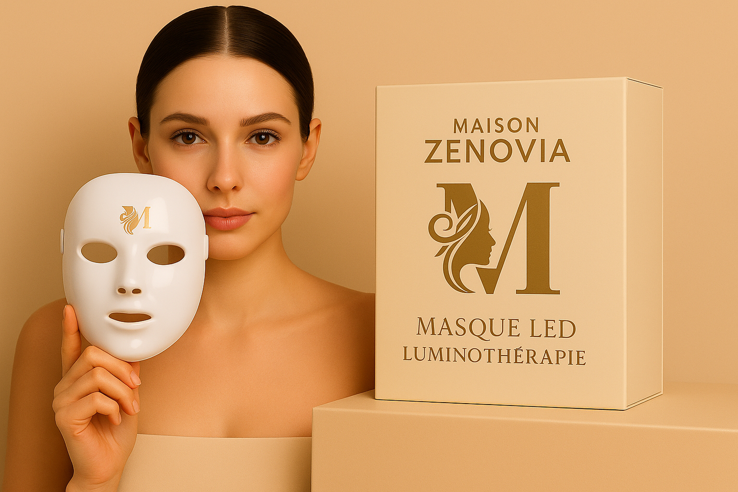 Masque Zenovia™ Luminothérapie rouge